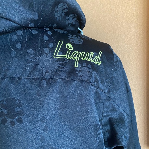 Liquid Venture 500mm Removable Hood Ski Coat L - Picture 6 of 11